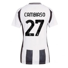 Juventus Andrea Cambiaso #27 Hemmakläder Dam 2024-25 Kortärmad